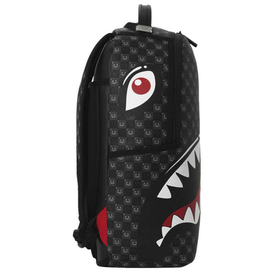 Sprayground Τσάντα πλάτης Sharks In Paris WTF Bubbly Black Check DLXSV Backpack
